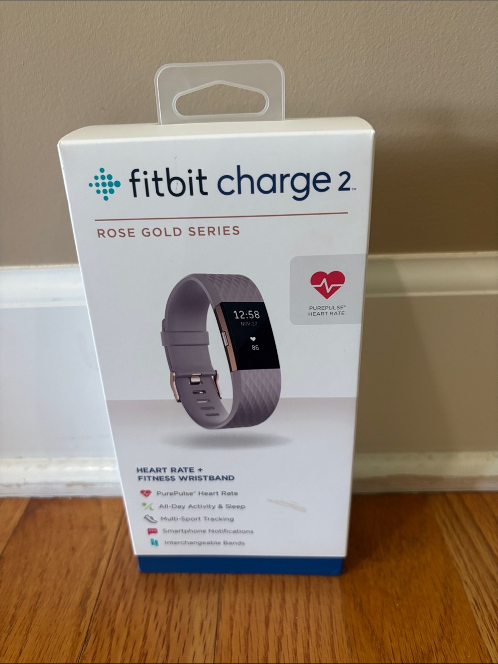 fitbit Charge 2 Rose Gold Series - Rose Gold Band
